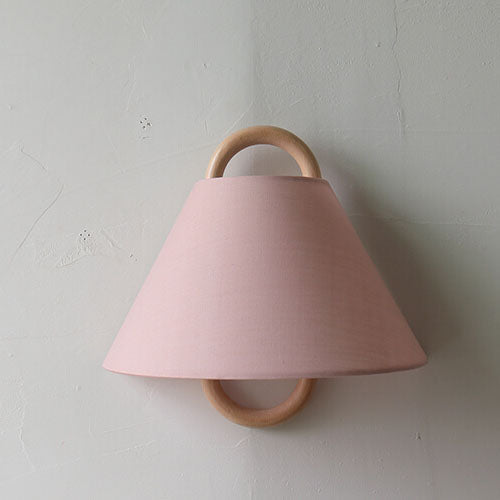 Wall Sconce Lamp Light Pink Flat detail