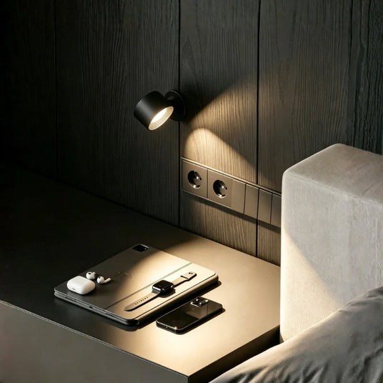 EasyStick cordless wall lamp black colour variant — GildNest UK