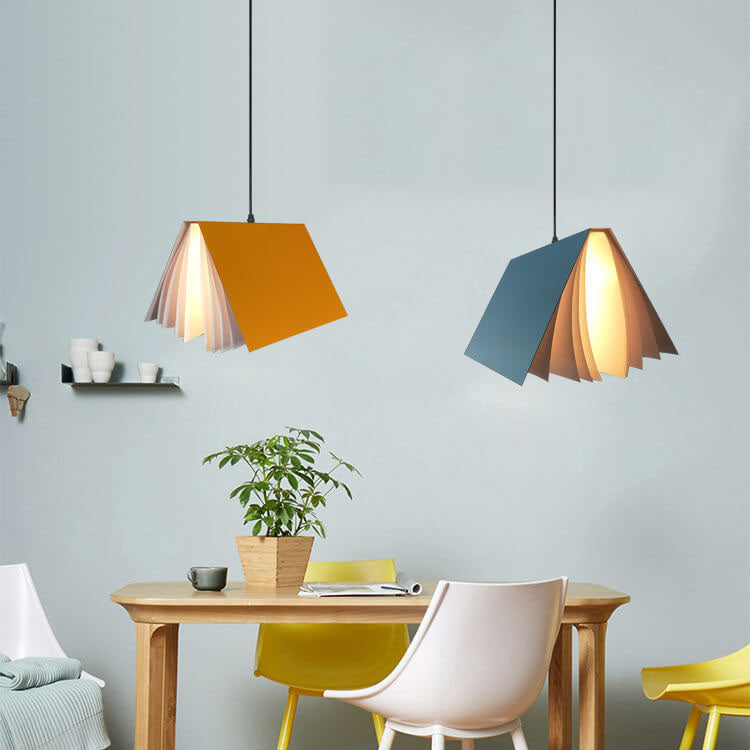 Flying Book Pendant Light detail