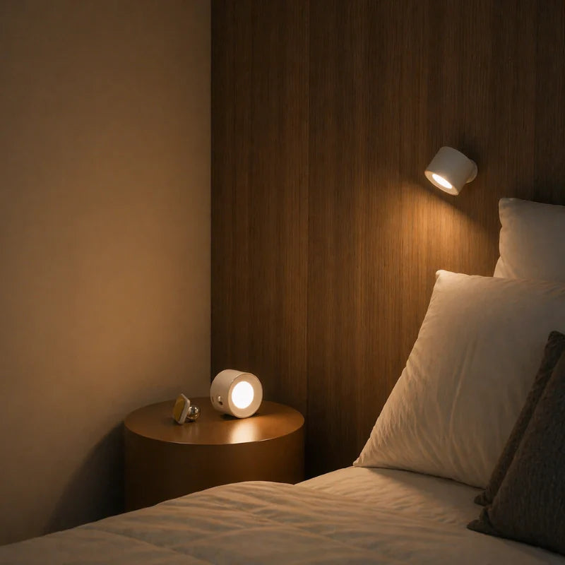 EasyStick cordless wall lamp white colour variant — GildNest UK