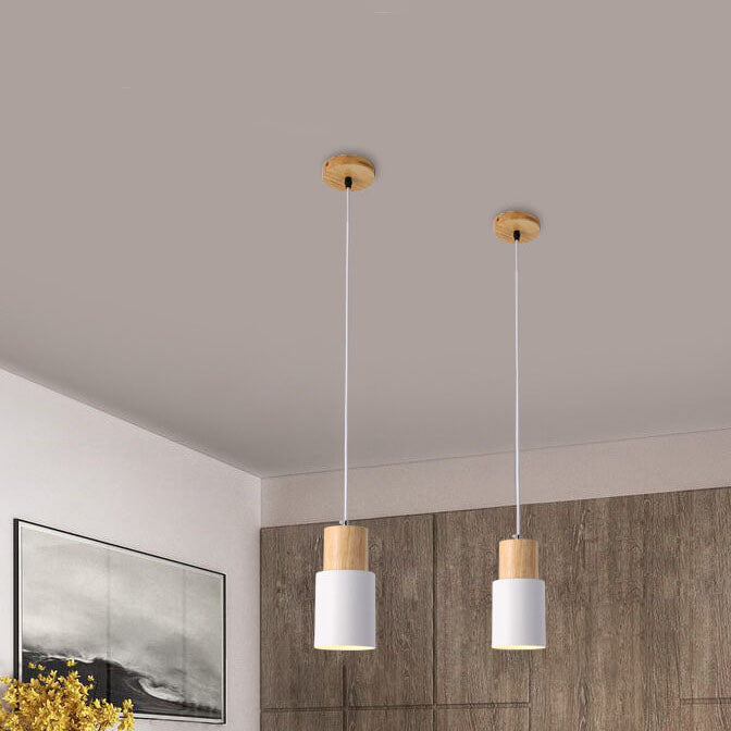 Macaron Cylinder Pendant Light detail
