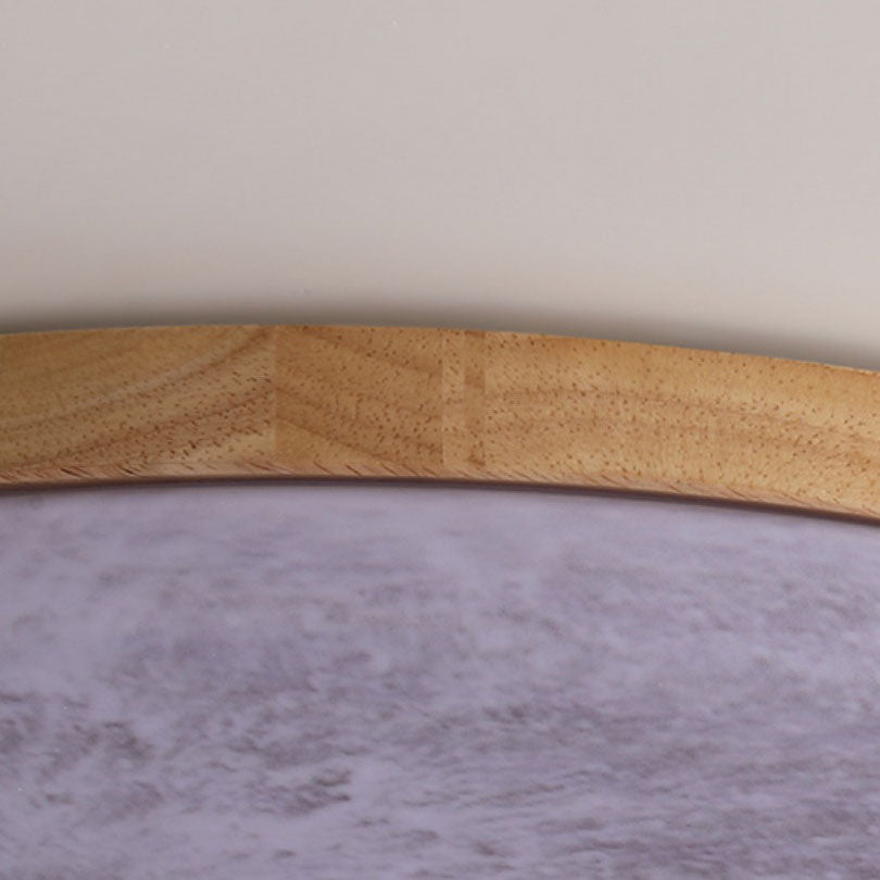 Moon Round Flush Mount Ceiling Light detail