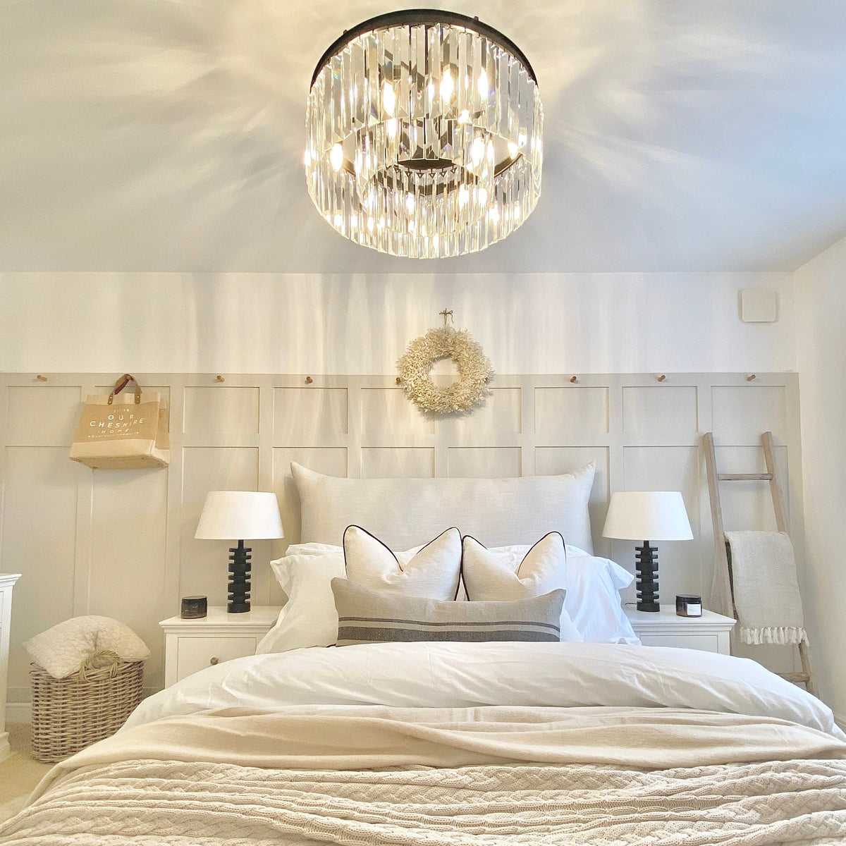 Carolina Large Crystal Chandelier Ceiling Light