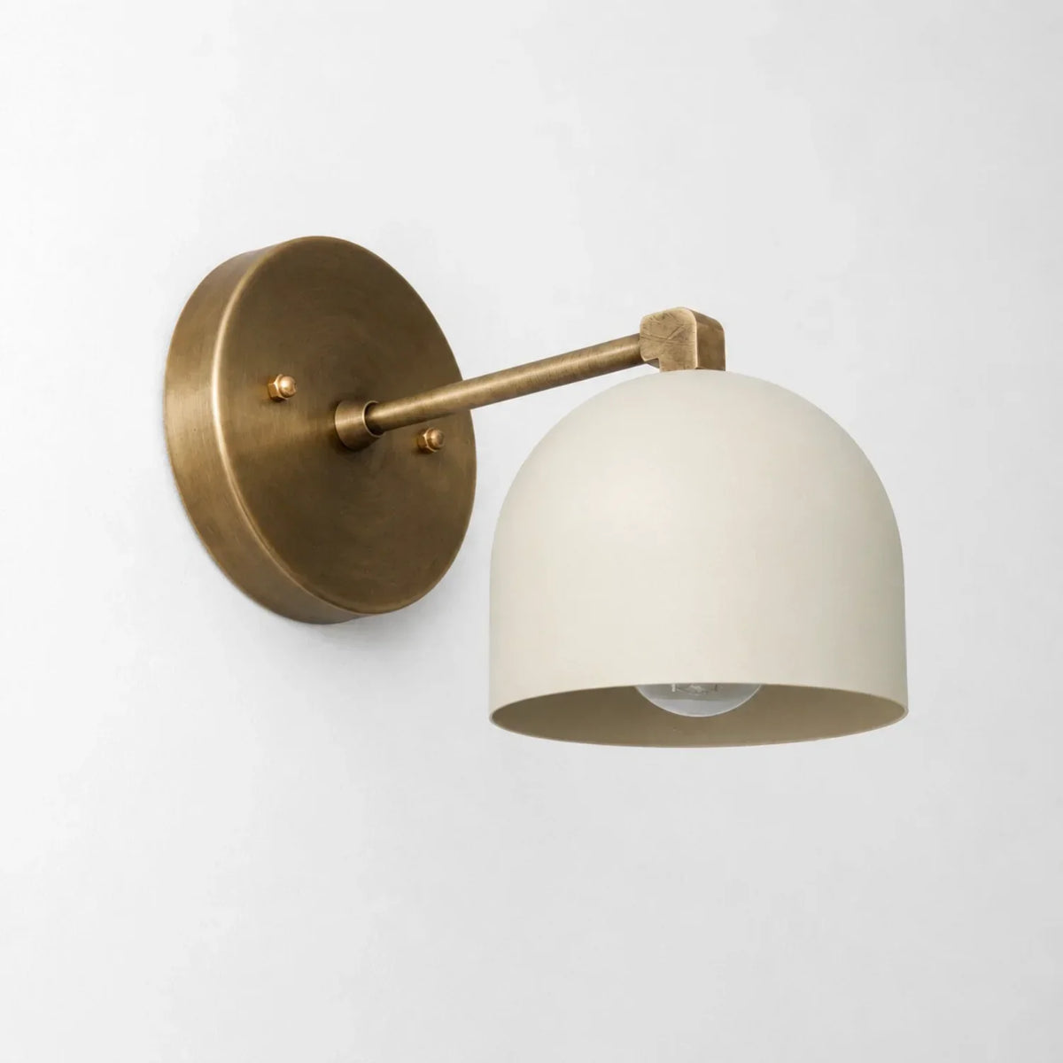 Nordic Metal Deep Ball Vanity Sconce
