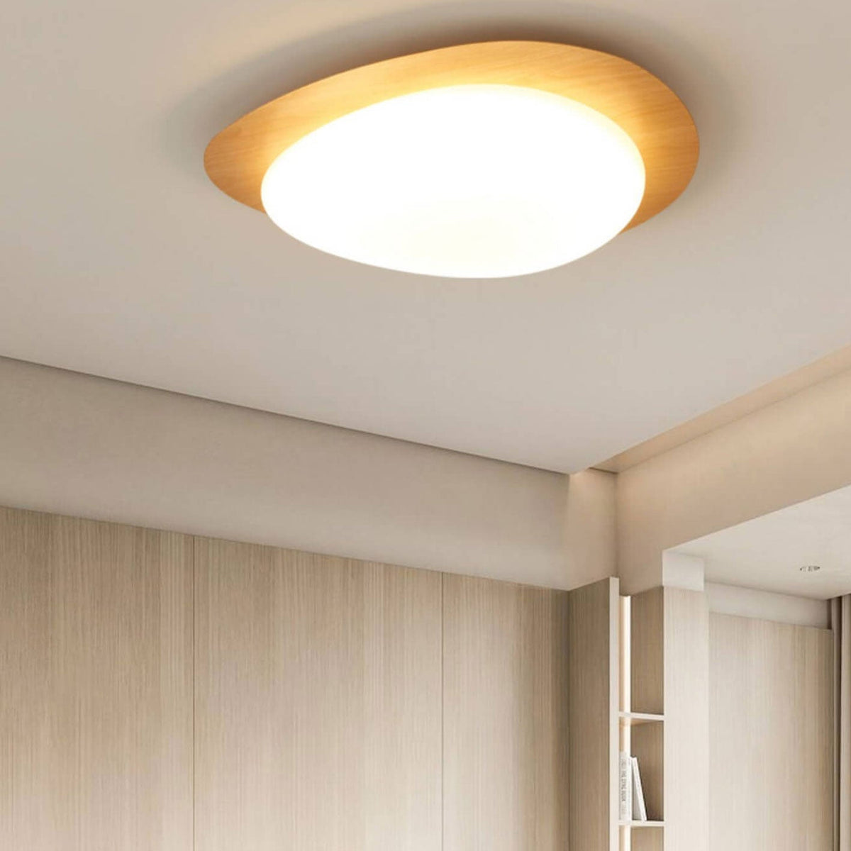 Pebble Flush Mount Ceiling Light Cool 5000K