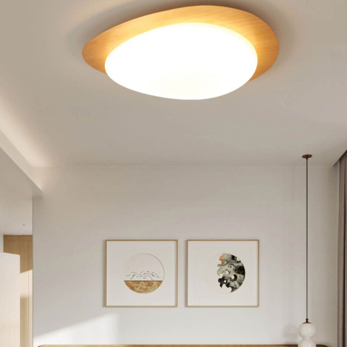 Pebble Flush Mount Ceiling Light detail