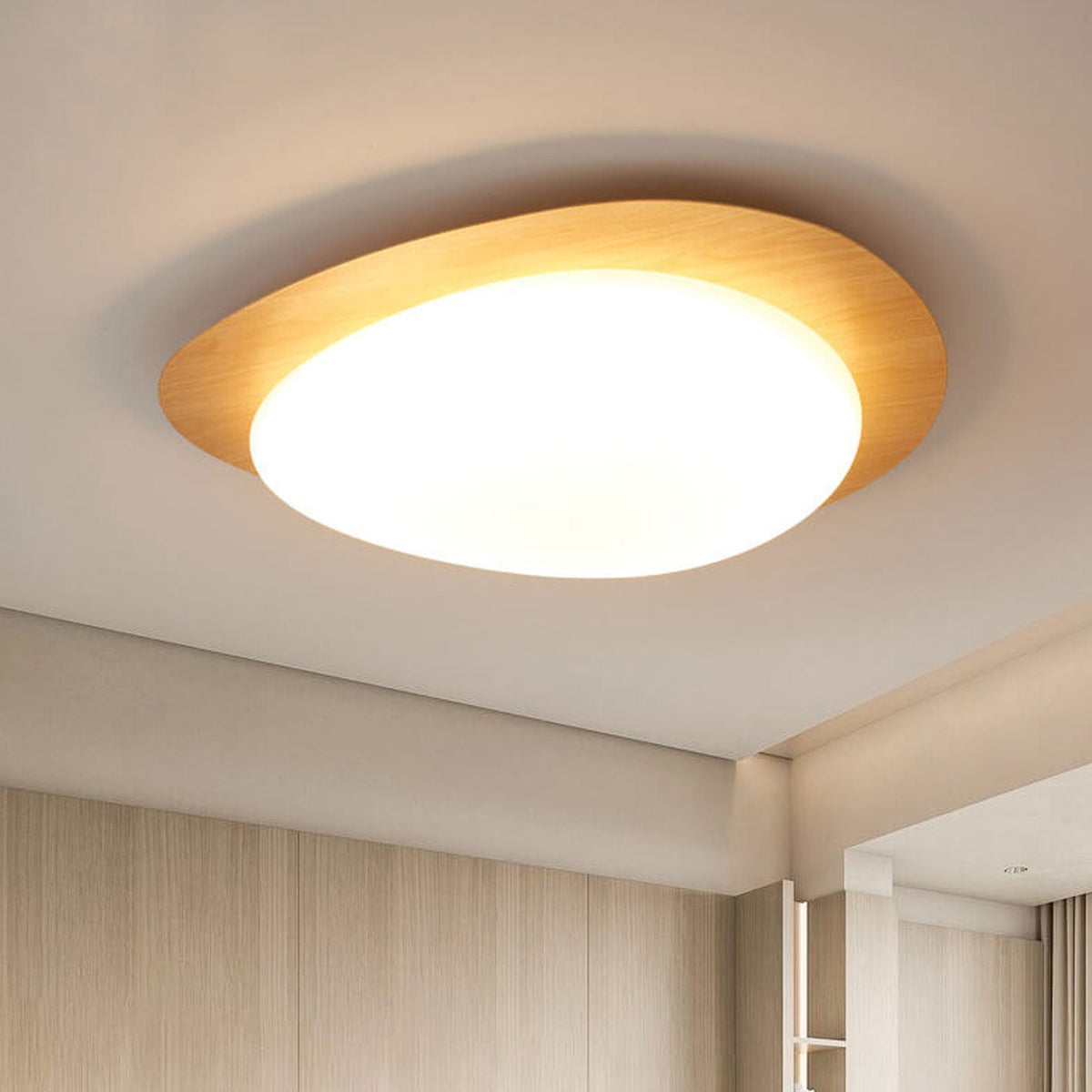 Pebble Flush Mount Ceiling Light detail