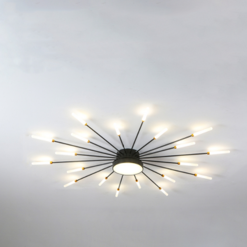 Wesley ceiling light Black 20W