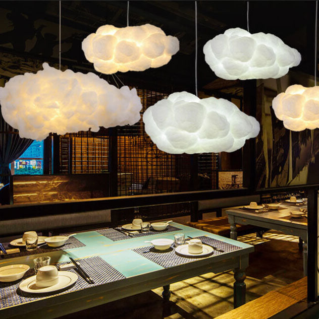 Floating Cloud Pendant detail