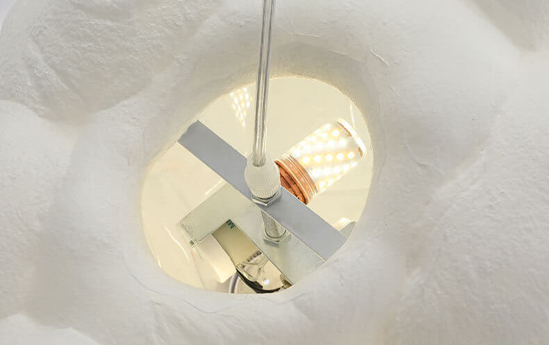 Floating Cloud Pendant detail