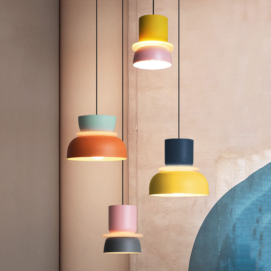 Nordic Colourful Macaron Pendant Light lifestyle