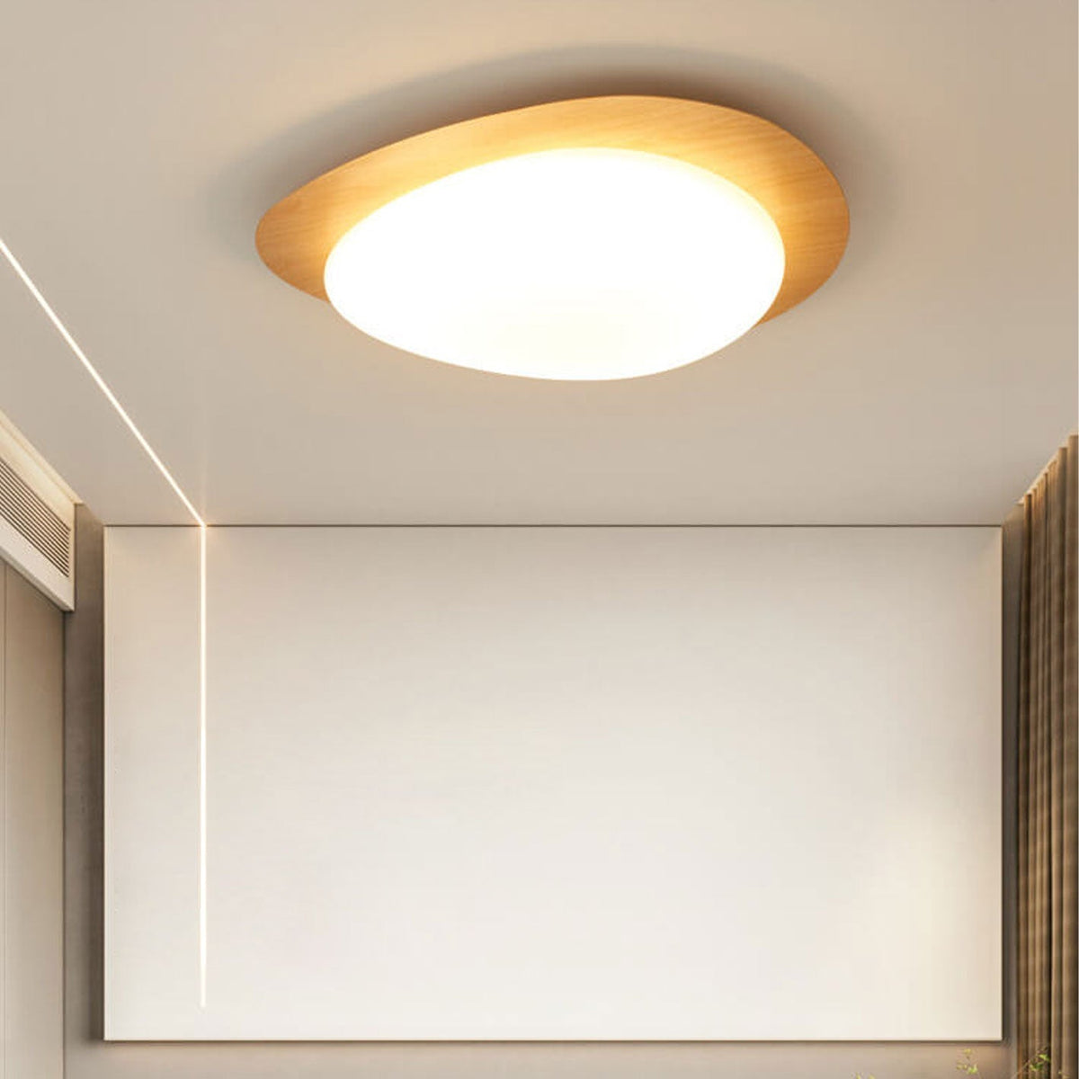 Pebble Flush Mount Ceiling Light 3-Colour Changeable