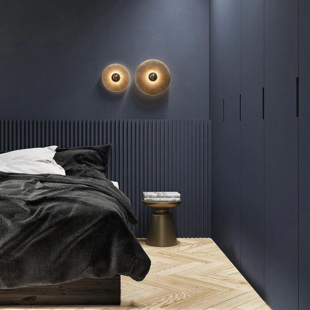 Alabaster Radiance Minimalist Elegance Wall Lamp