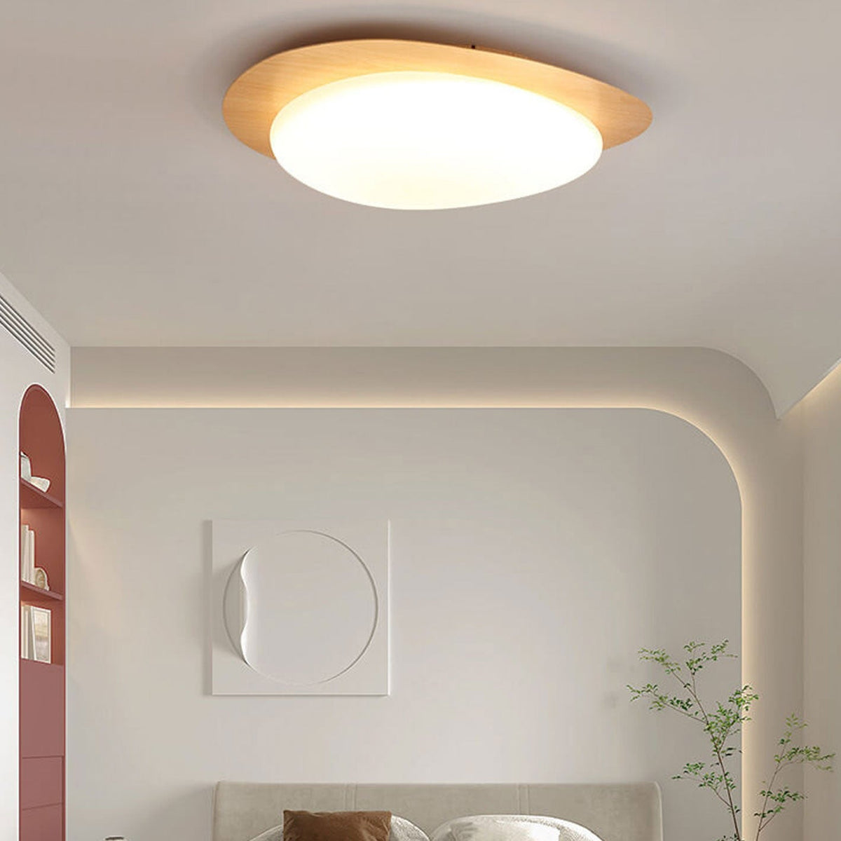 Pebble Flush Mount Ceiling Light detail