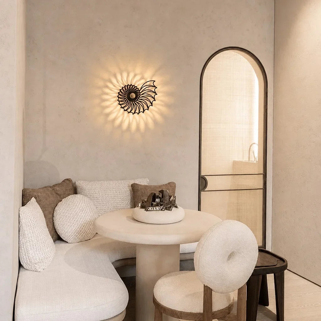 Aegir Nautilus Design Decorative LED Wall lamp