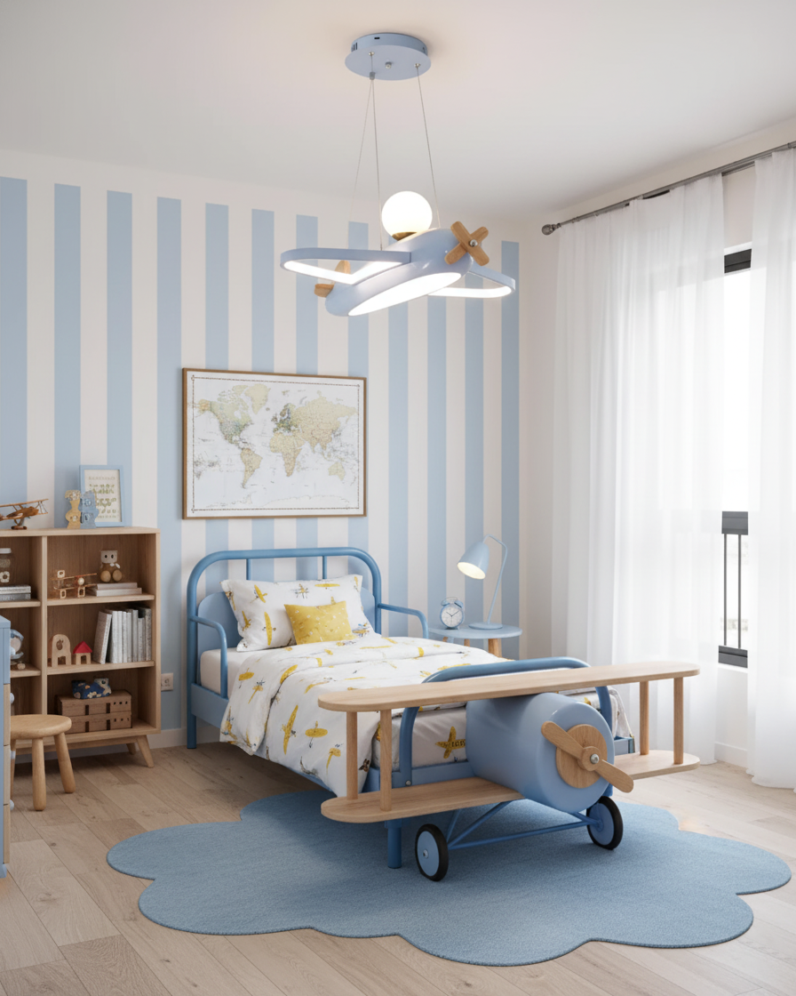 Airplane Pendant Lamp detail