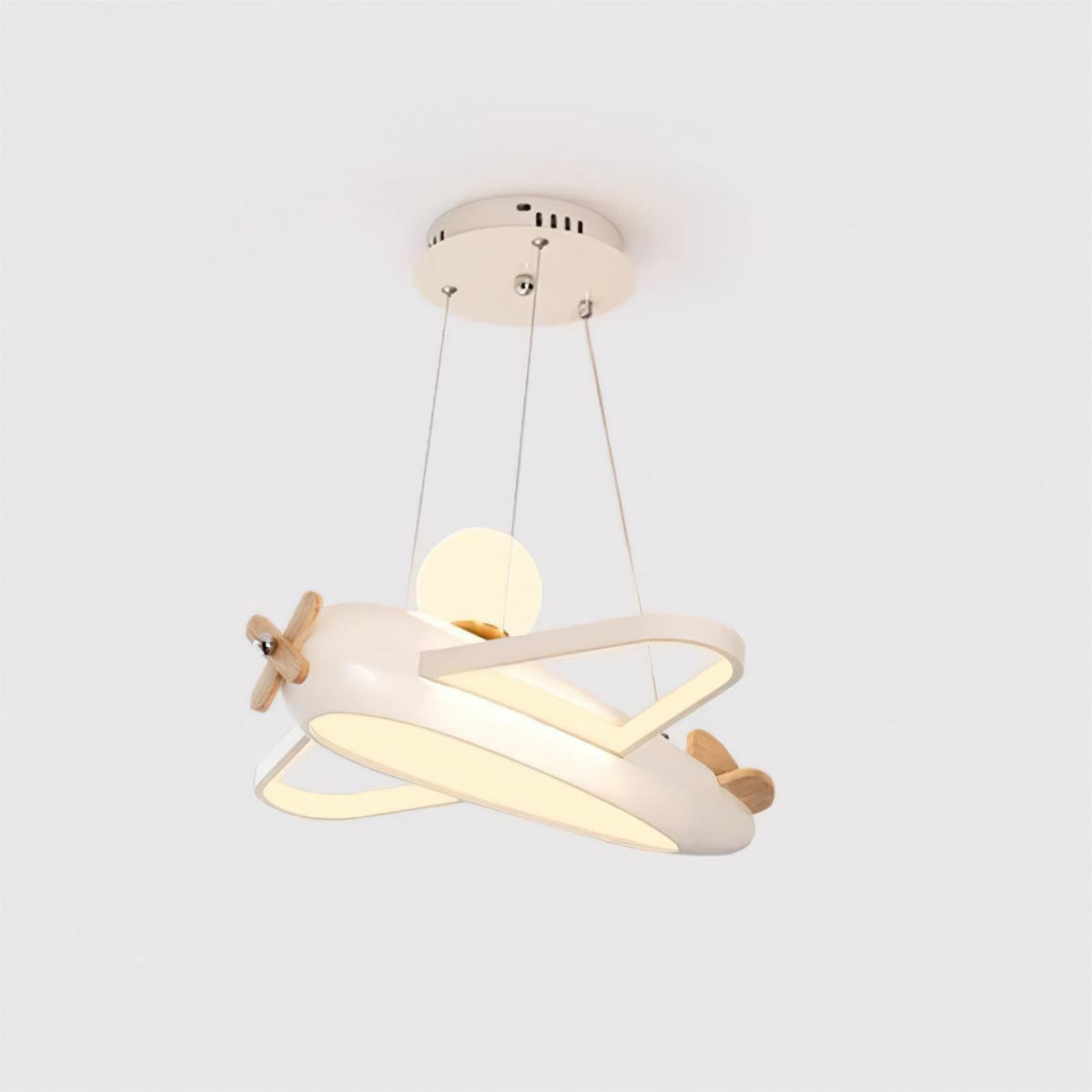 Airplane Pendant Lamp Beige