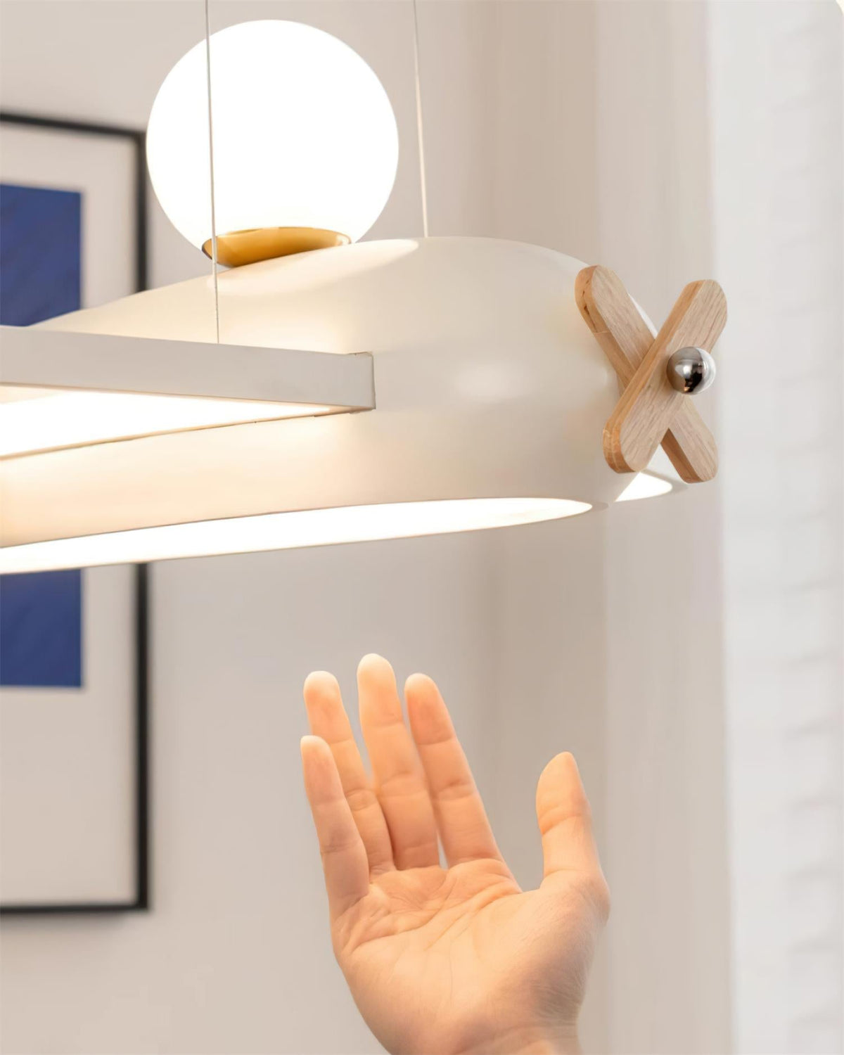 Airplane Pendant Lamp detail