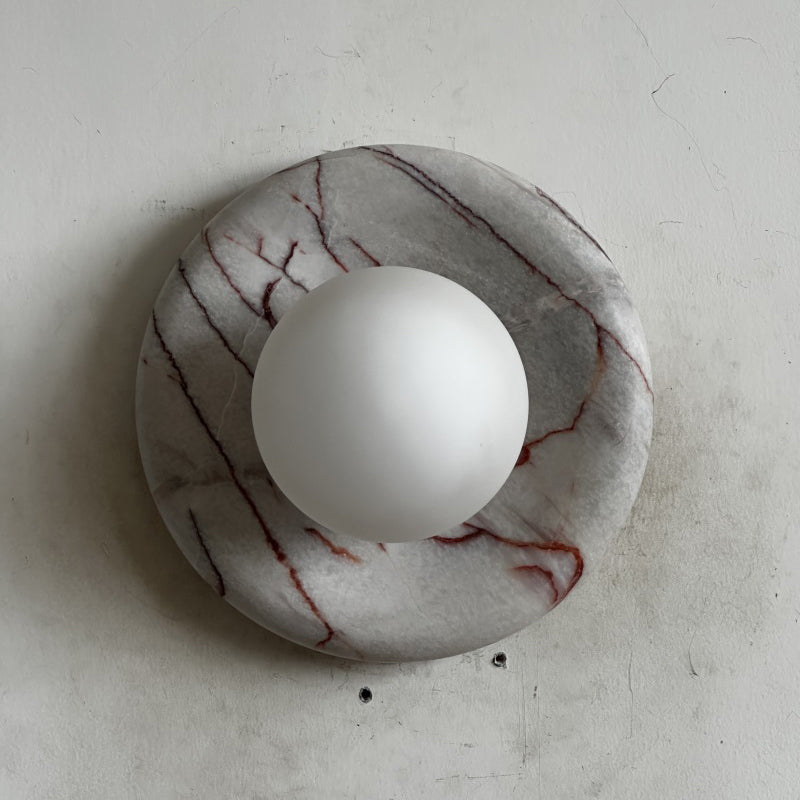 Orli Natural Marble Sconce