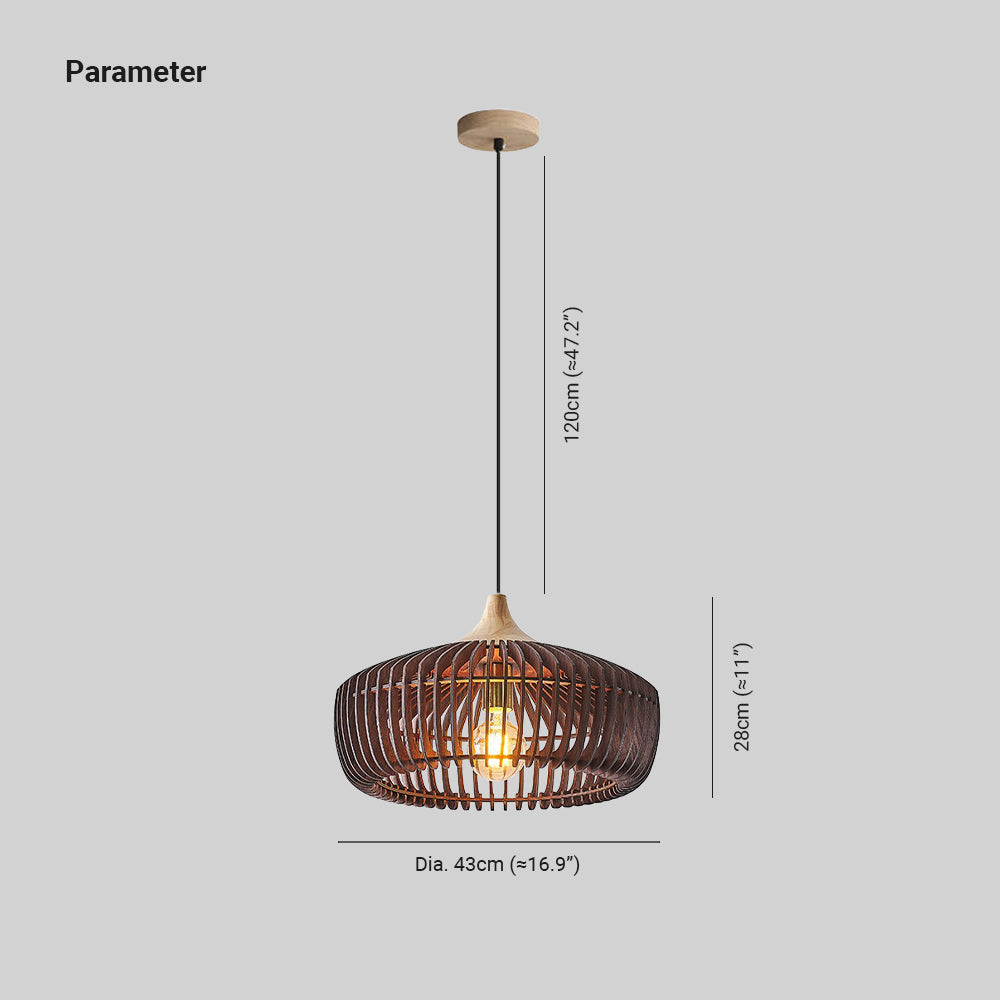 Muto Nordic Japanese Pendant Light