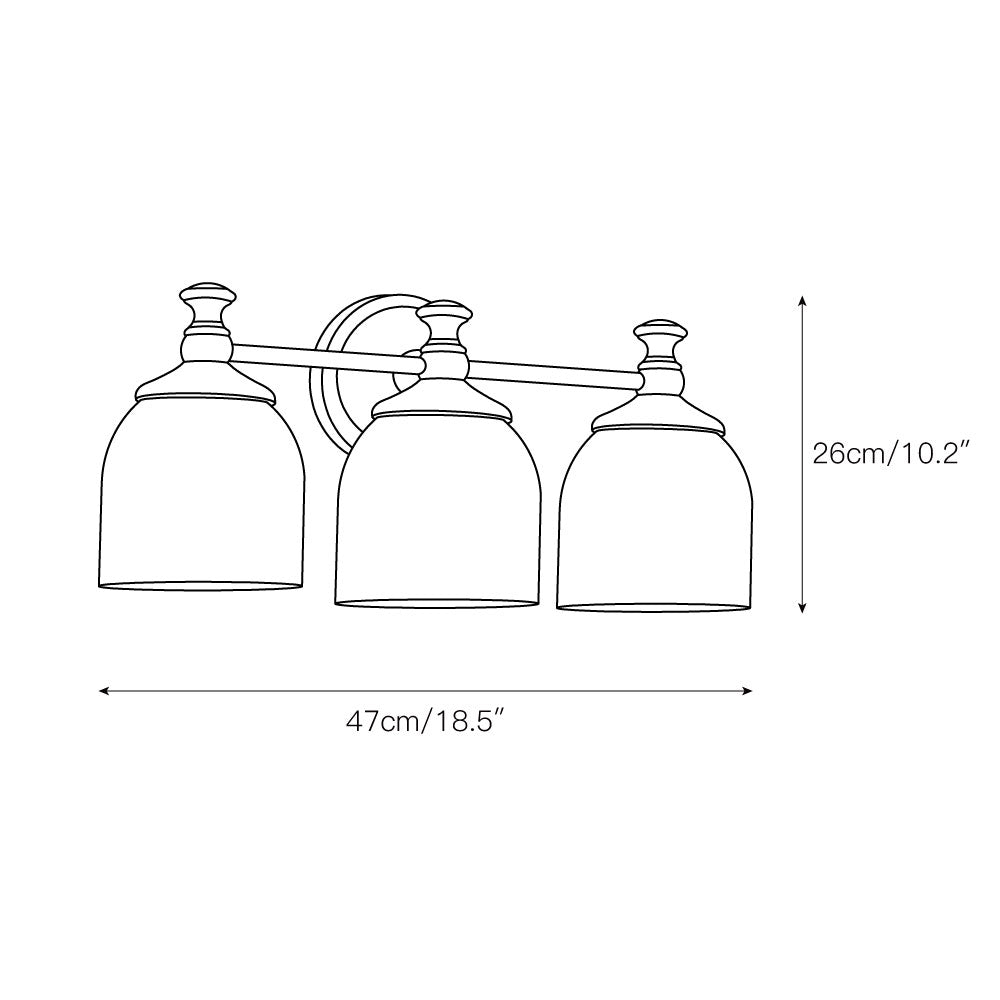Chart Short-Arm Sconce