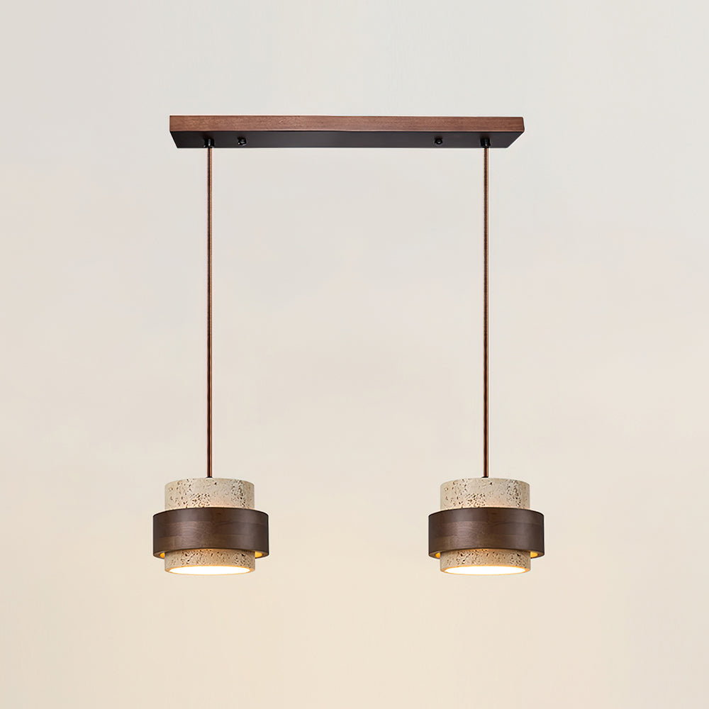 Perra Pendant Light Travertine