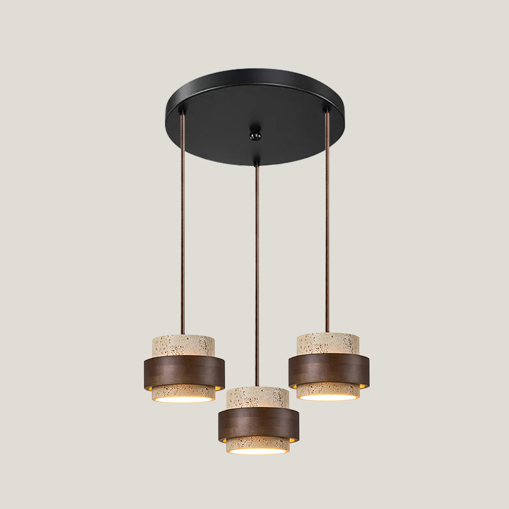 Perra Pendant Light Travertine