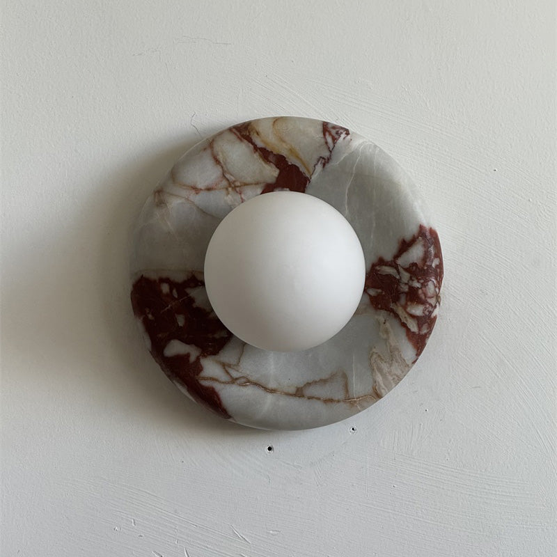 Orli Natural Marble Sconce