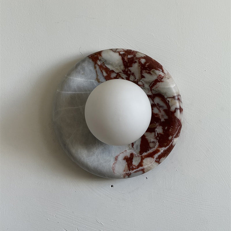 Orli Natural Marble Sconce