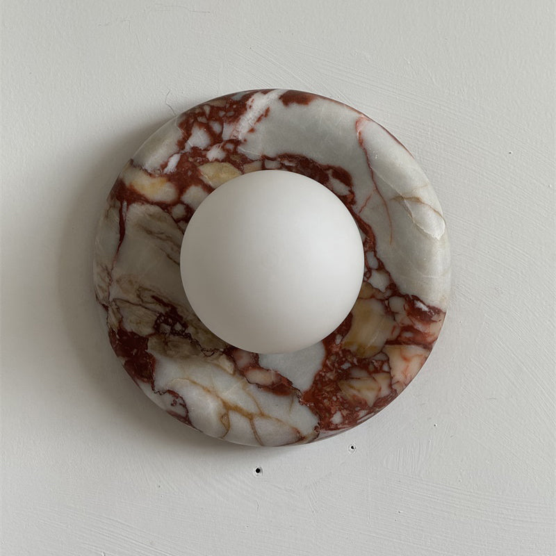Orli Natural Marble Sconce