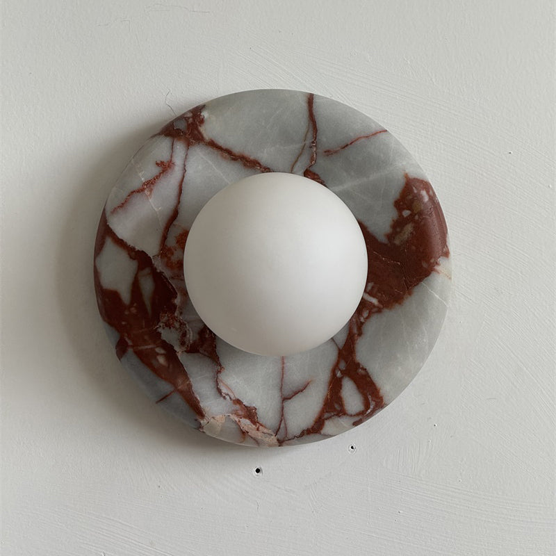 Orli Natural Marble Sconce