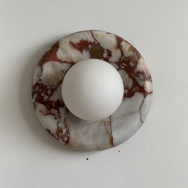 Orli Natural Marble Sconce