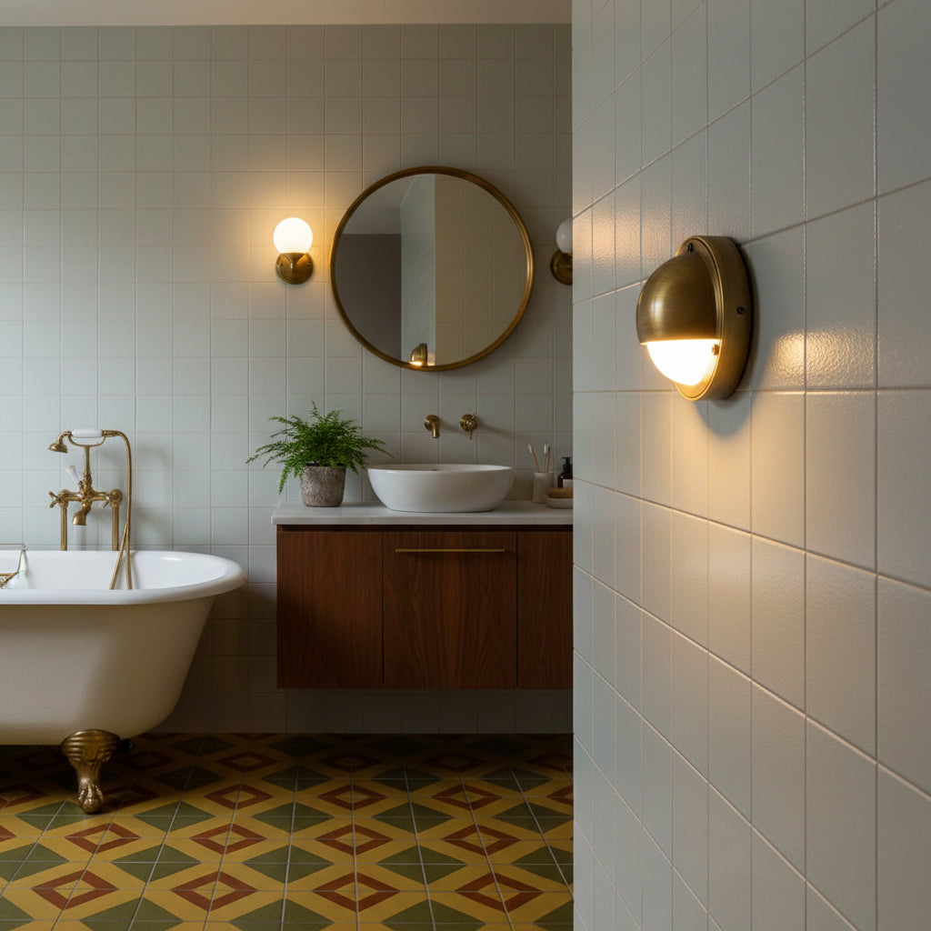 Hardy Brass Wall Light