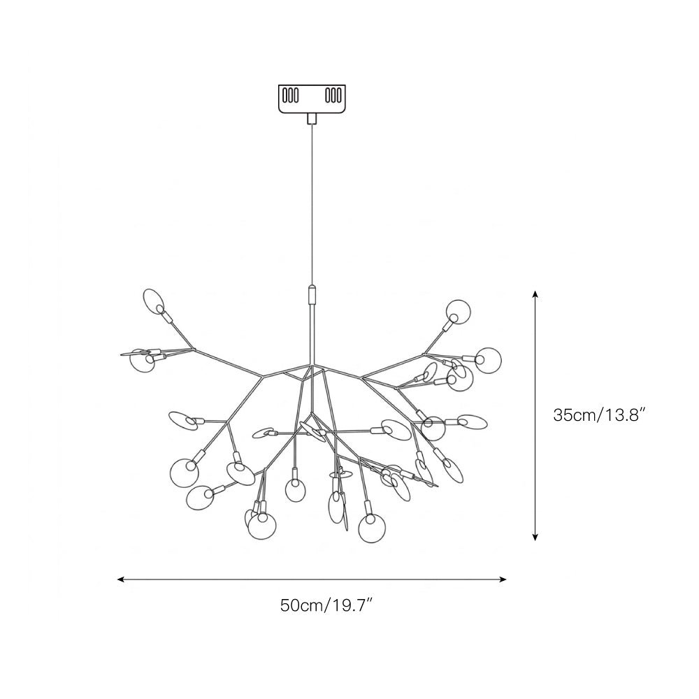 Heracleum Branch Chandelier