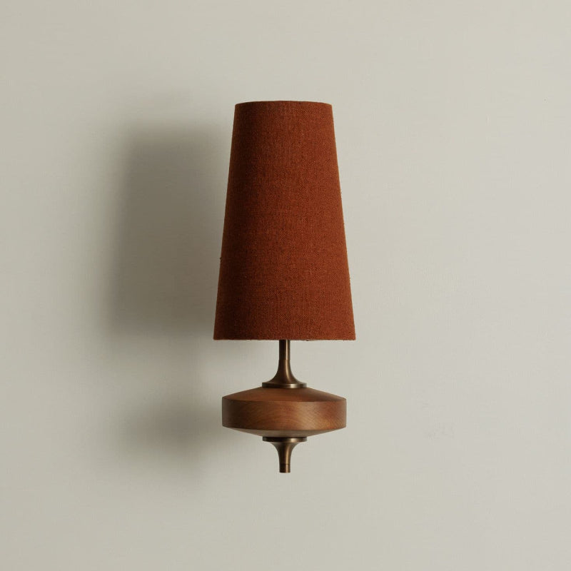 Nydorisra wall lamp 1 head red shade — GildNest UK