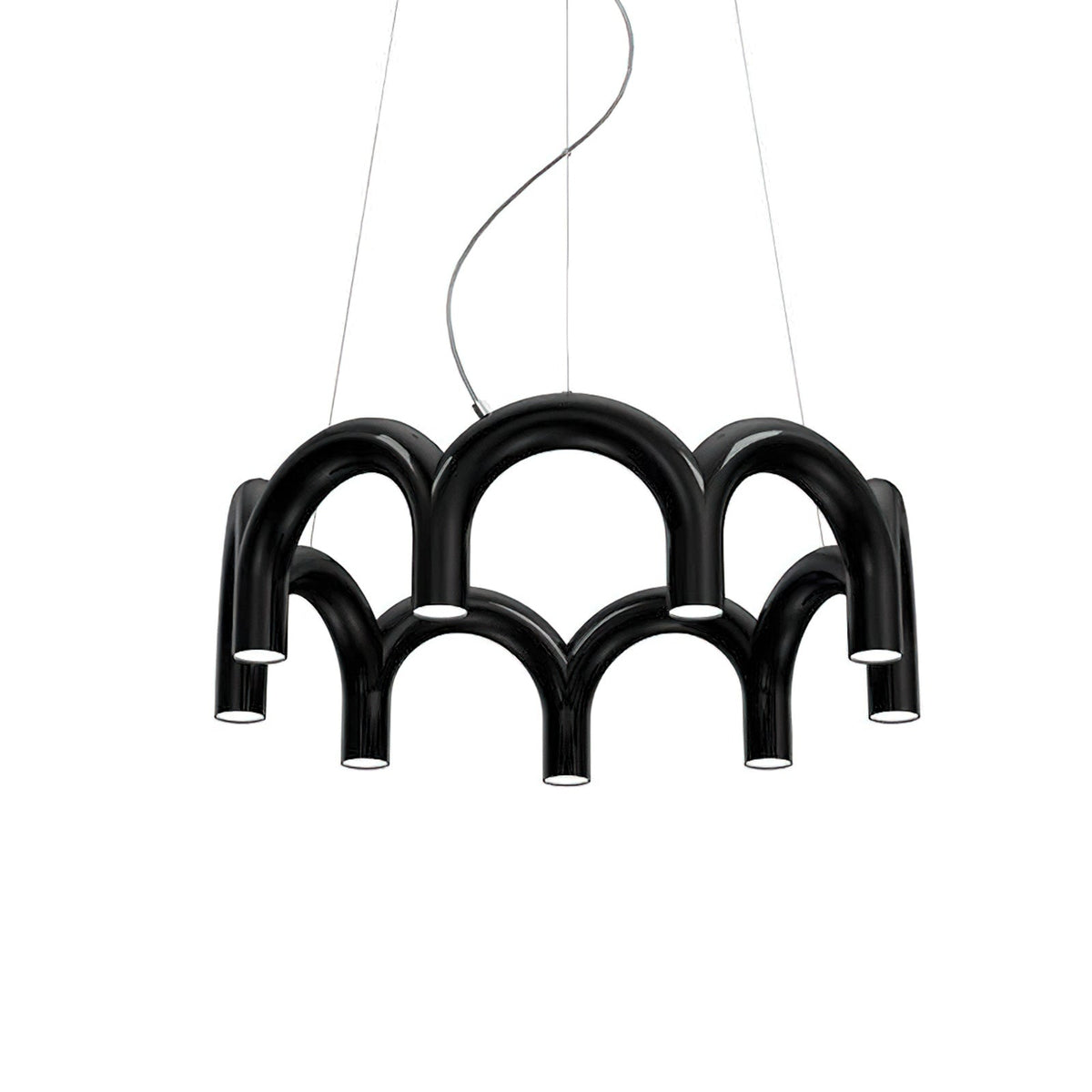 M Shaped Circle Chandelier