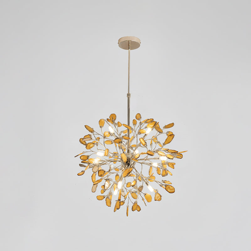 Modern Agate Chandelier