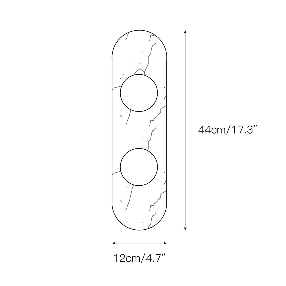 Modulo Marble Wall Light