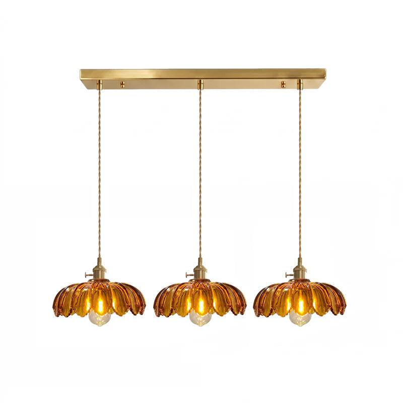 Retro Petal Pendant Lamp