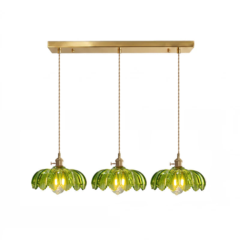 Retro Petal Pendant Lamp