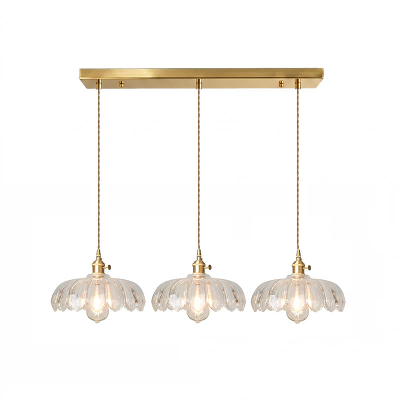 Retro Petal Pendant Lamp