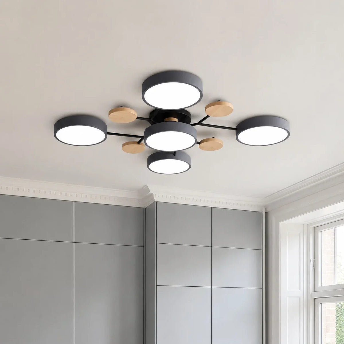 Murray Macaron Molecular LED Ceiling Light