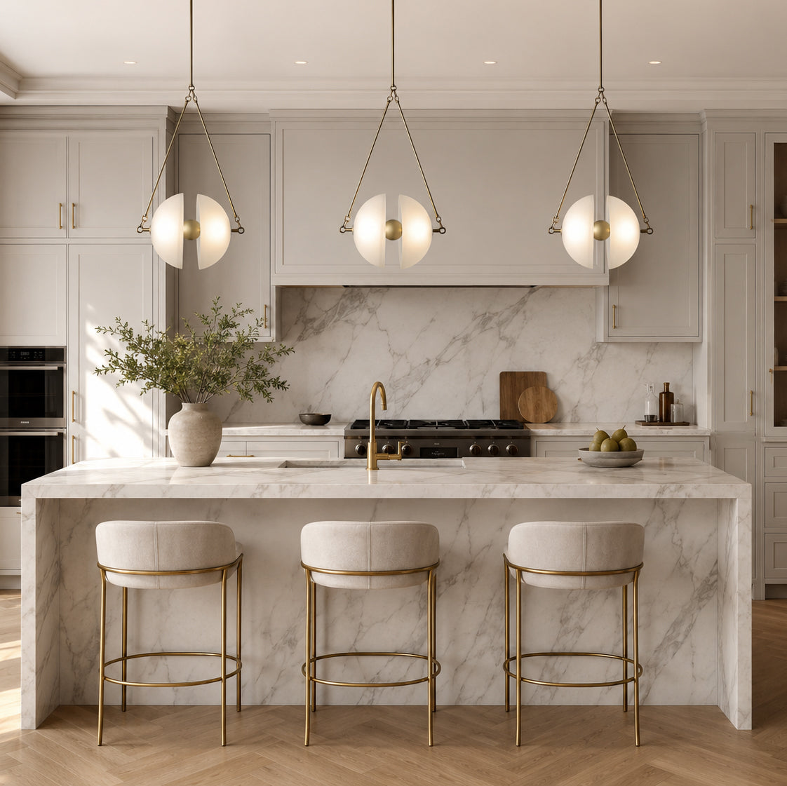 Oyster Glass Pendant Lamp