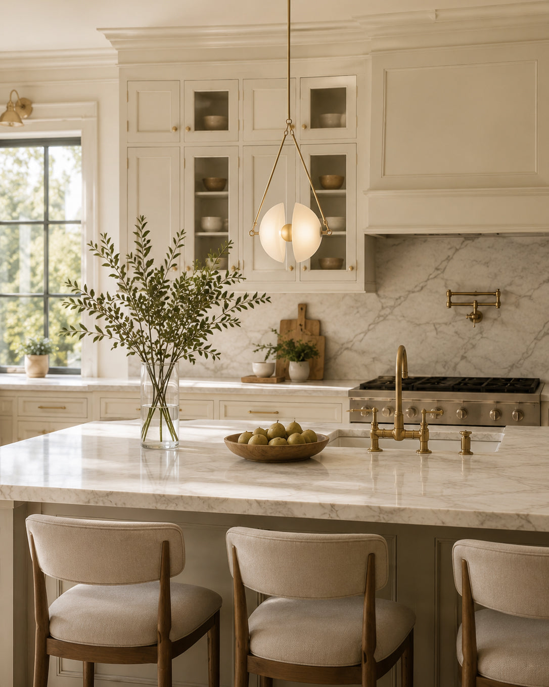 Oyster Glass Pendant Lamp