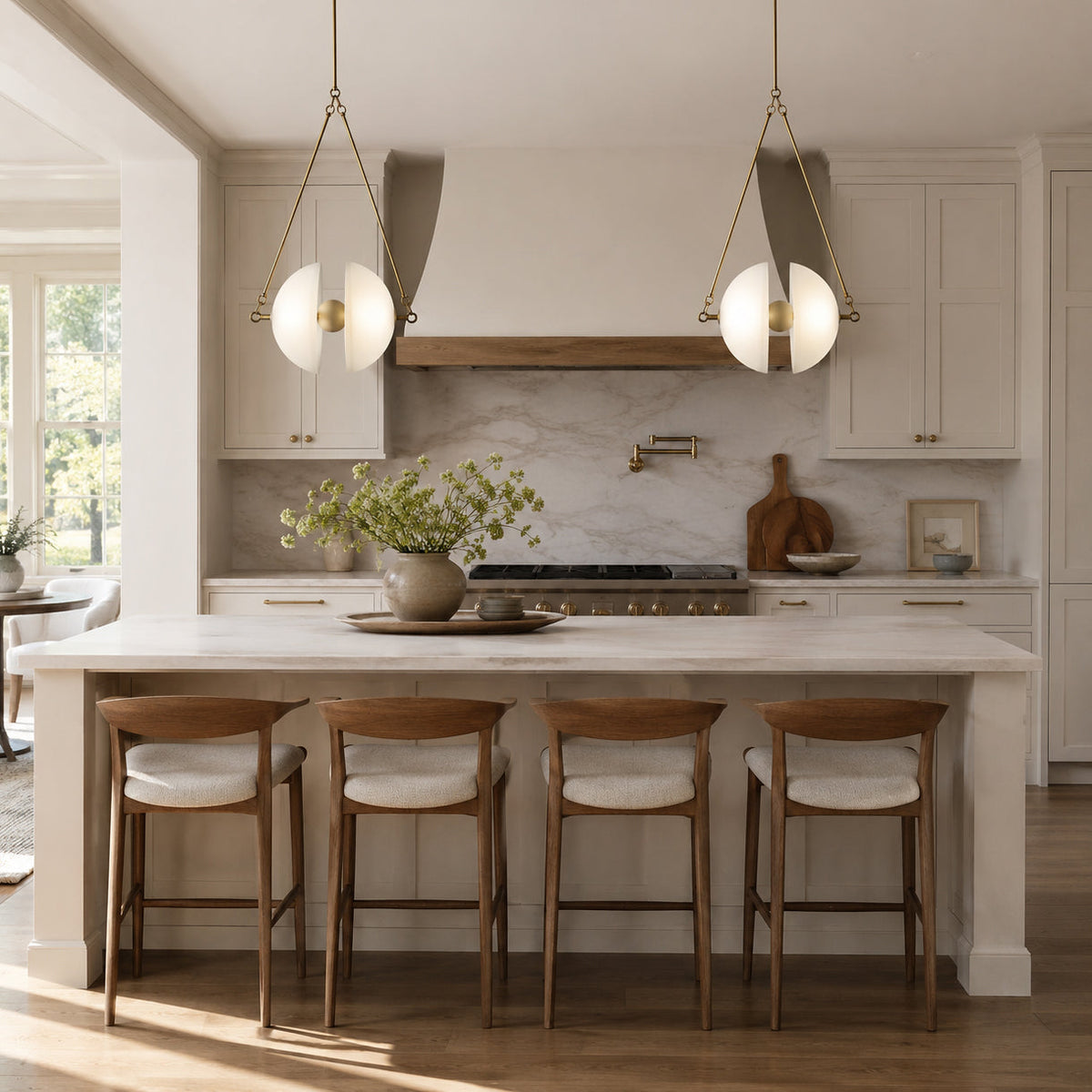 Oyster Glass Pendant Lamp
