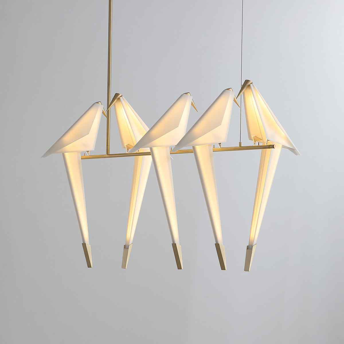 Perching Bird Chandelier