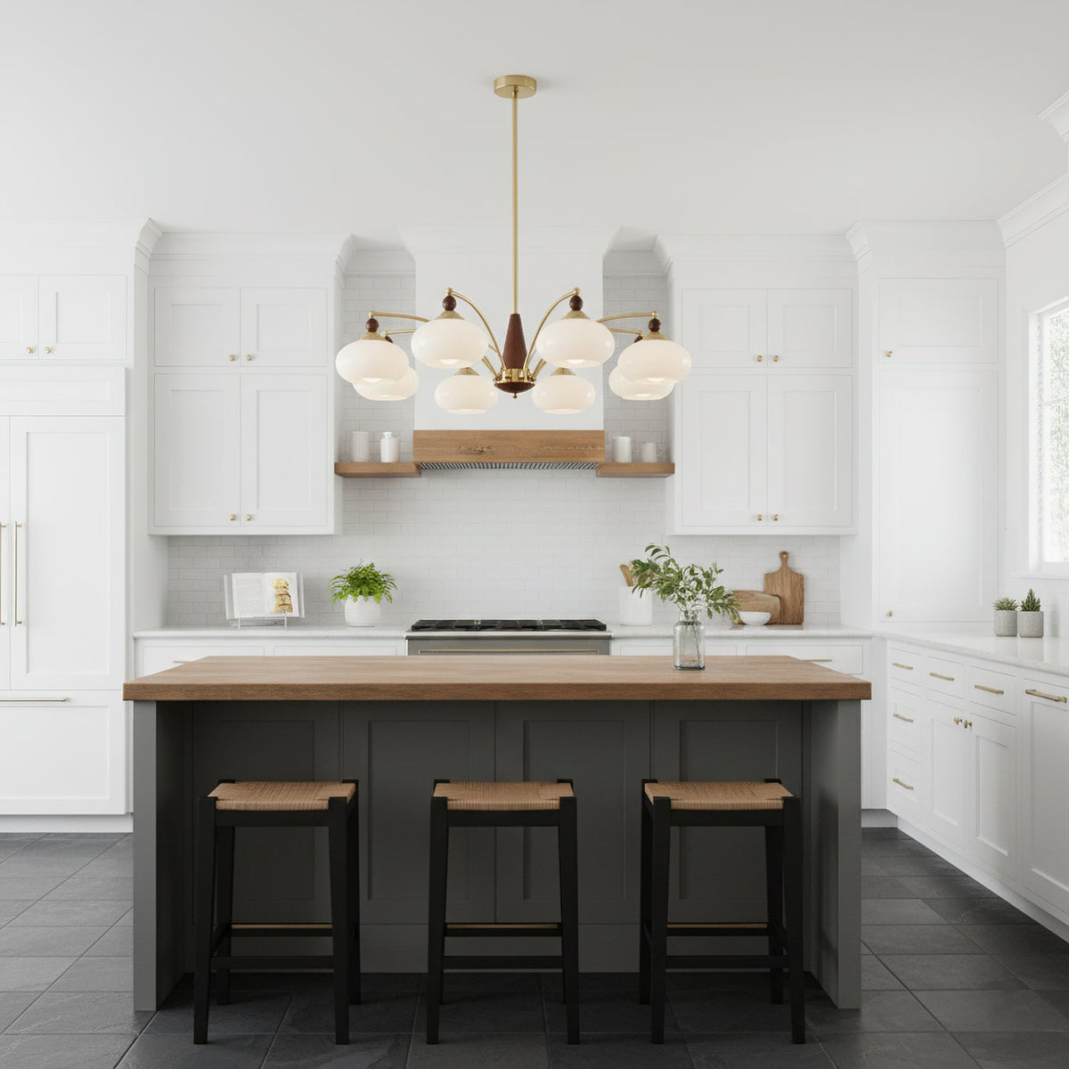 Retro Calliope Chandelier