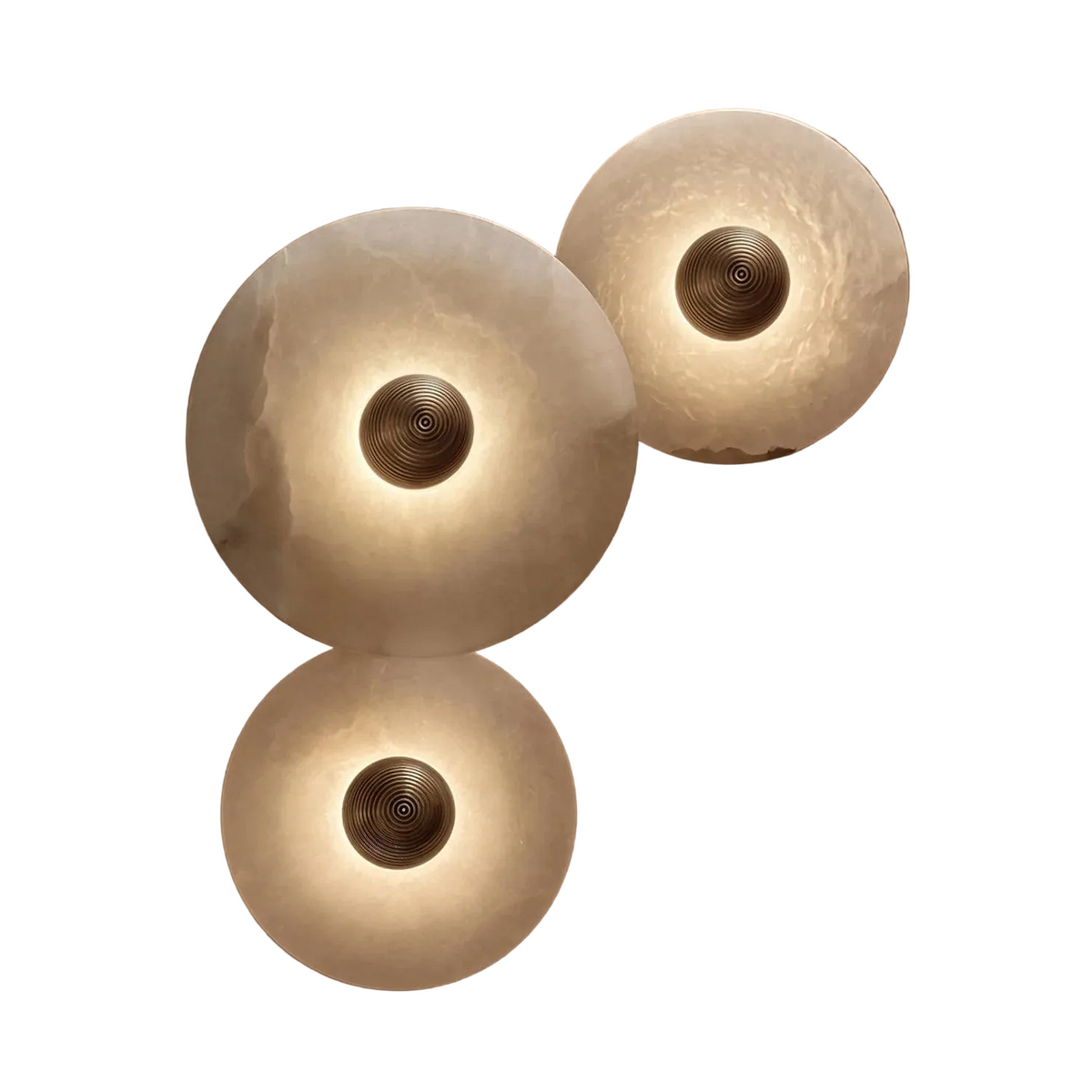 Alabaster Radiance Minimalist Elegance Wall Lamp