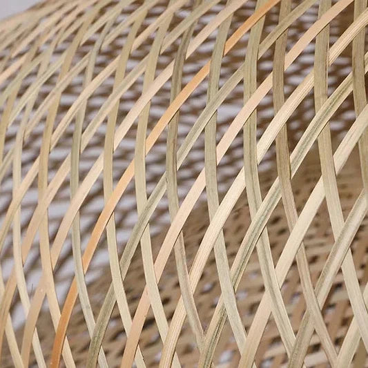 Sorel Bamboo Wicker Chandelier