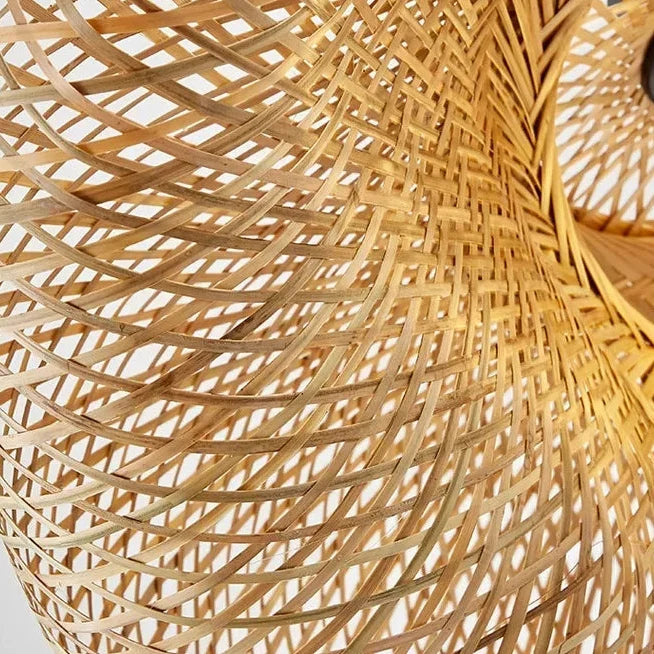 Sorel Bamboo Wicker Chandelier